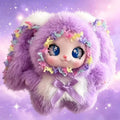Bunny Plush Keychain Cute Rabbit Bag Charm Stuffed Animal Pendant Kawaii Gift