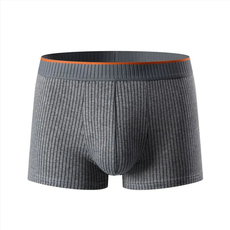 Men's Comfort-Fit Ribbed Boxer Briefs (Multipack)