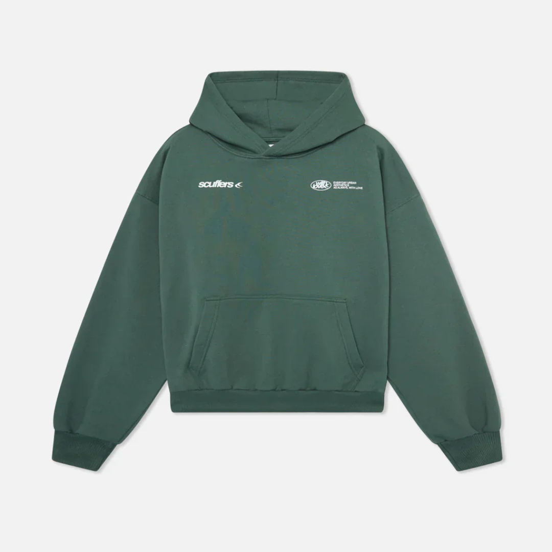With Love - Unisex Oversized Graphic Hoodie