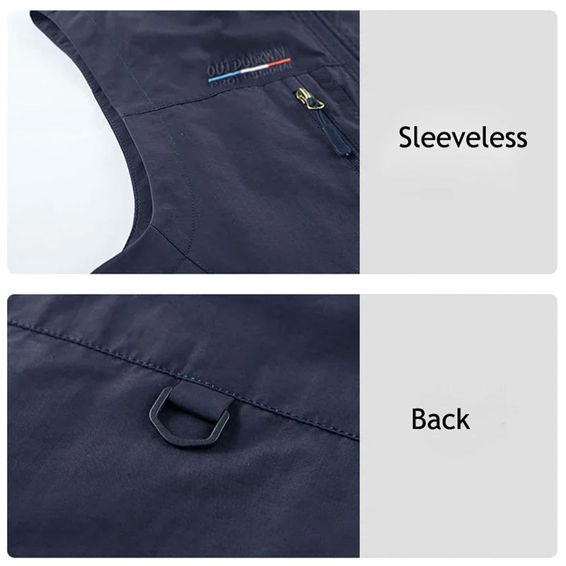 Miles - Men's Multi-Pocket Utility Vest