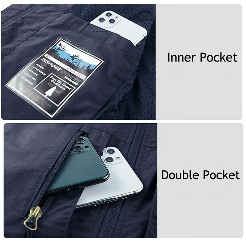 Miles - Men's Multi-Pocket Utility Vest