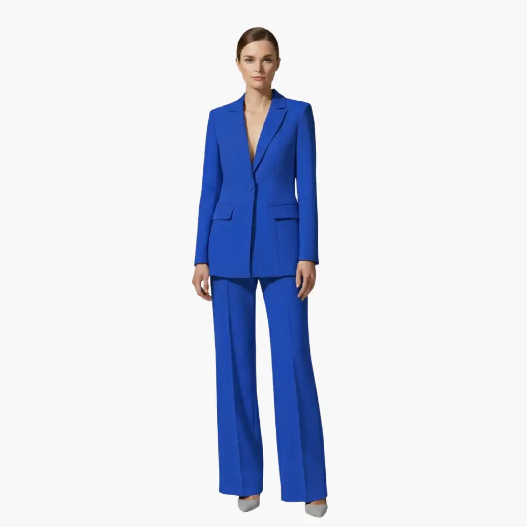 Women's Three-Piece Blazer, Camisole & Pants Suit Set