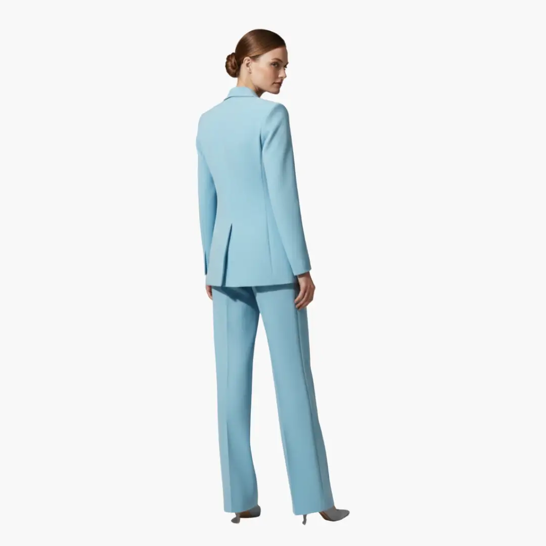 Women's Three-Piece Blazer, Camisole & Pants Suit Set