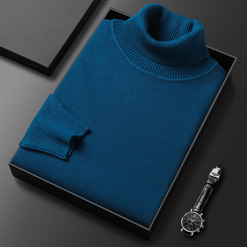 Emiel - Men's Knit Roll-Neck Sweater