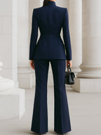 Pearl - Women's Tailored Blazer & Wide Leg Trouser Suit Set