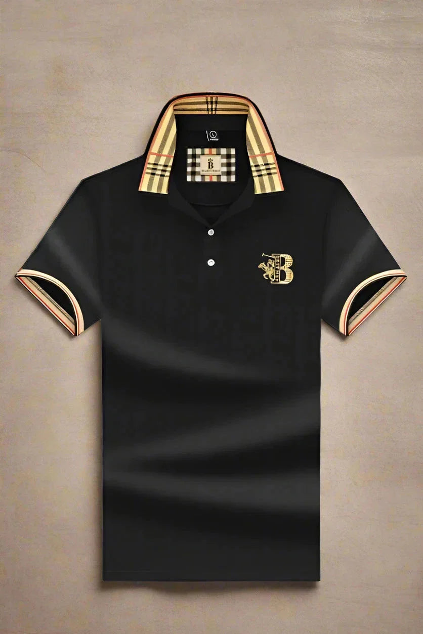 Brooks - Men's Embroidered Crest Piqué Polo