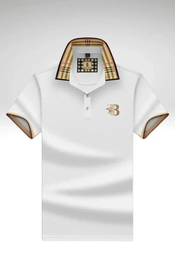 Brooks - Men's Embroidered Crest Piqué Polo