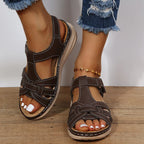 Hana - Women's Orthopedic Vintage Leather Sandals