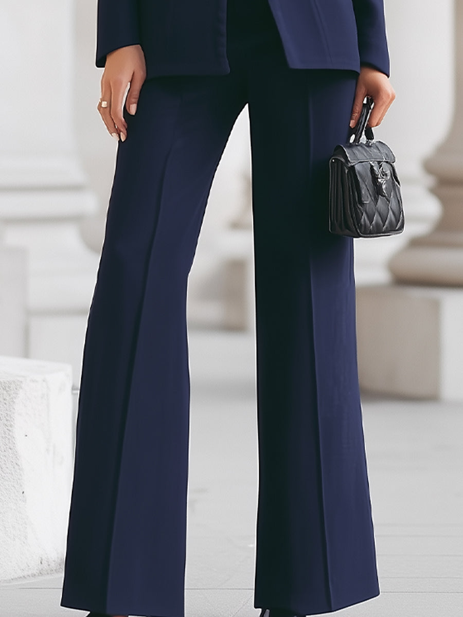 Pearl - Women's Tailored Blazer & Wide Leg Trouser Suit Set