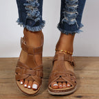 Hana - Women's Orthopedic Vintage Leather Sandals