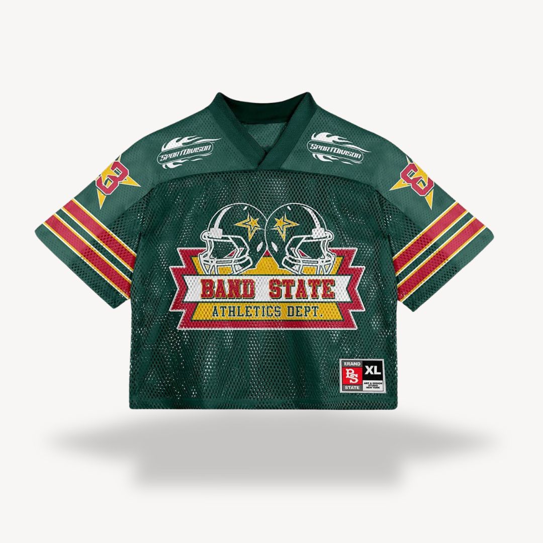 Men's Oversized Graphic Sport Jersey