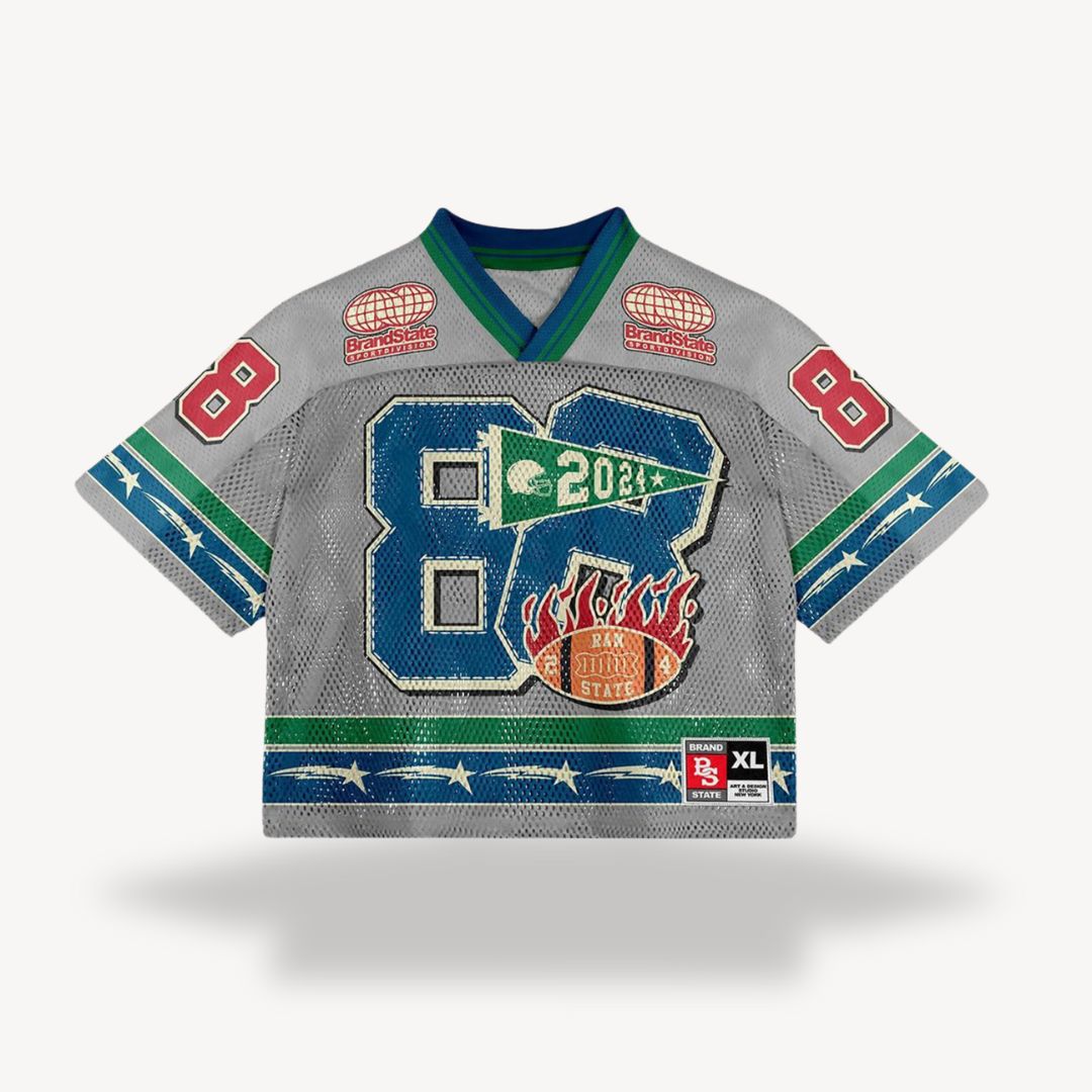 Men's Oversized Graphic Sport Jersey