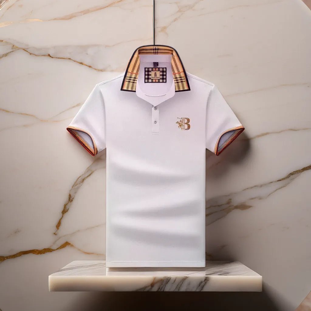 Brooks - Men's Embroidered Crest Piqué Polo