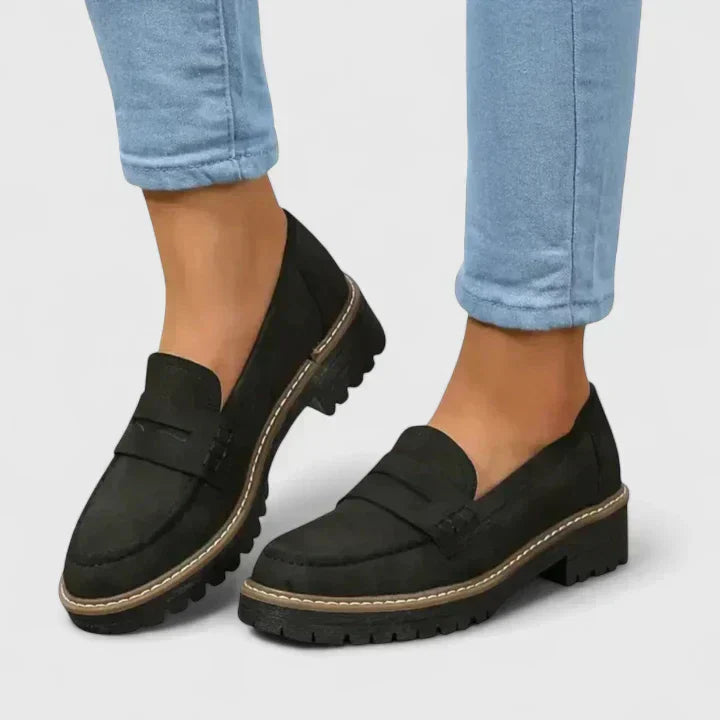 Women's Orthopedic Loafers - Soft Cushioned Casual Shoes