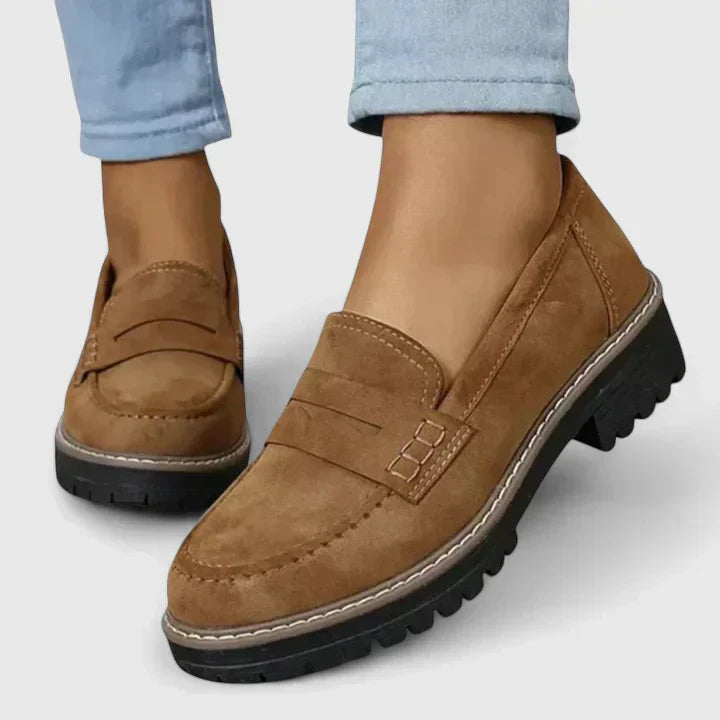 Women's Orthopedic Loafers - Soft Cushioned Casual Shoes