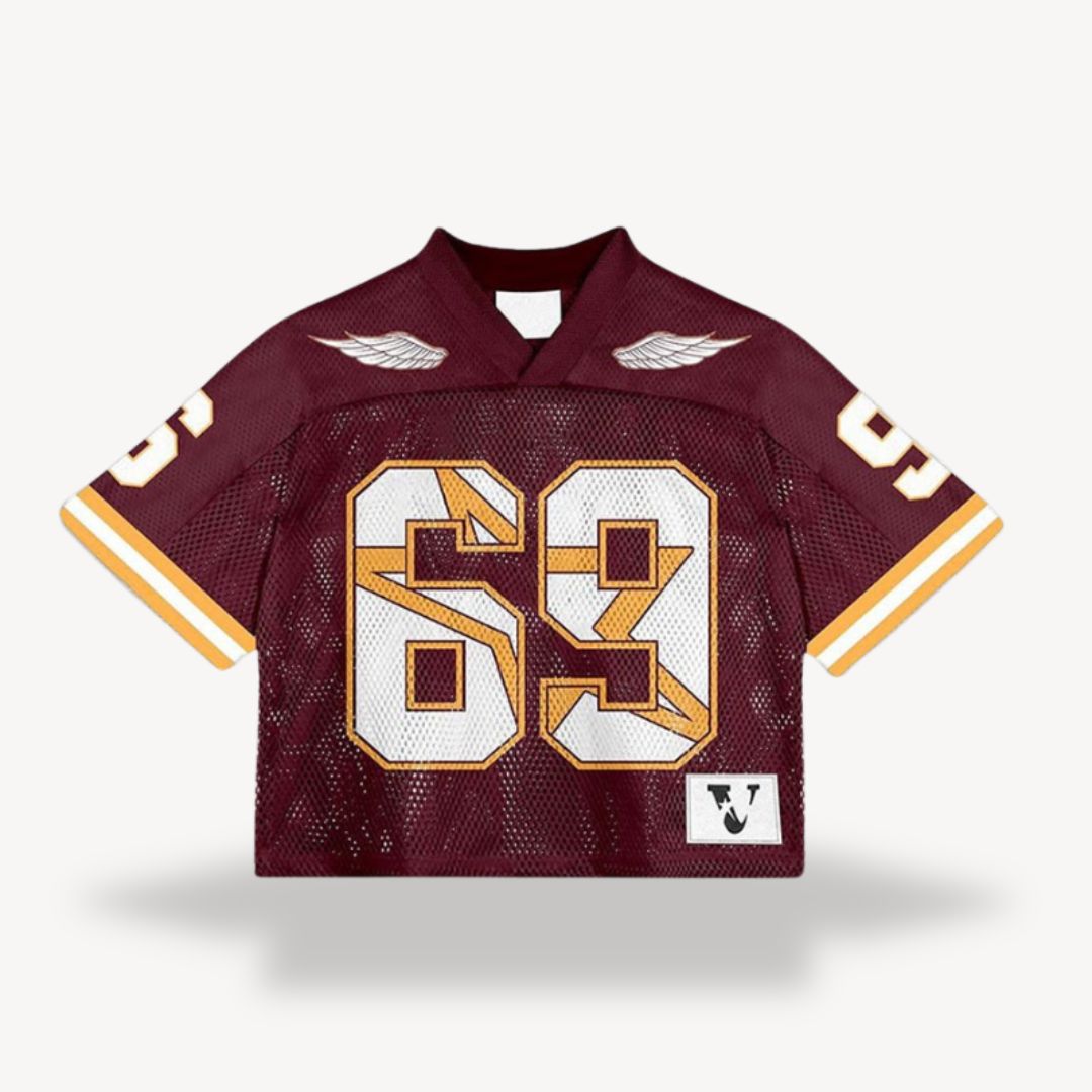 Men's Oversized Graphic Sport Jersey