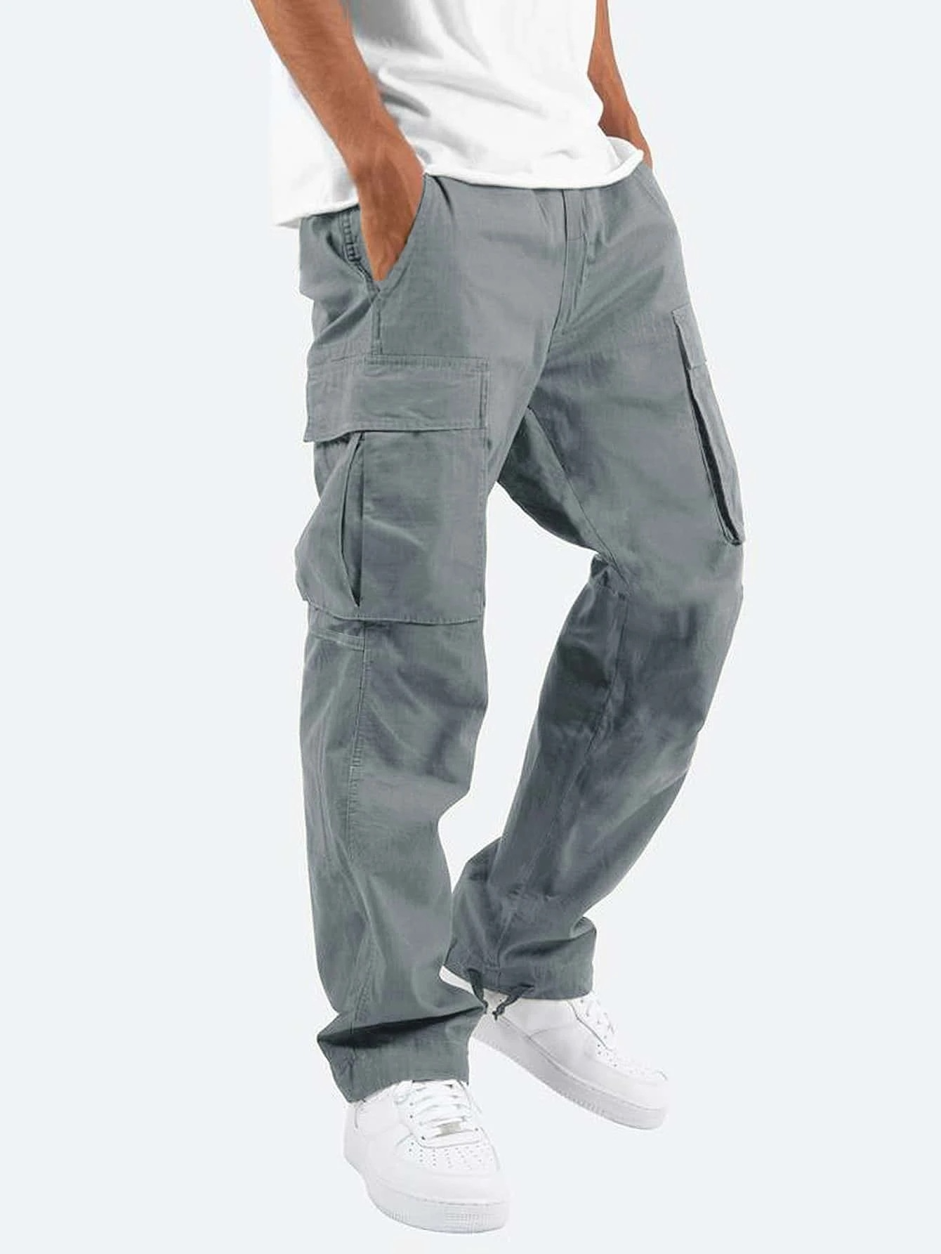 Men's Relaxed-Fit Utility Cargo Pants