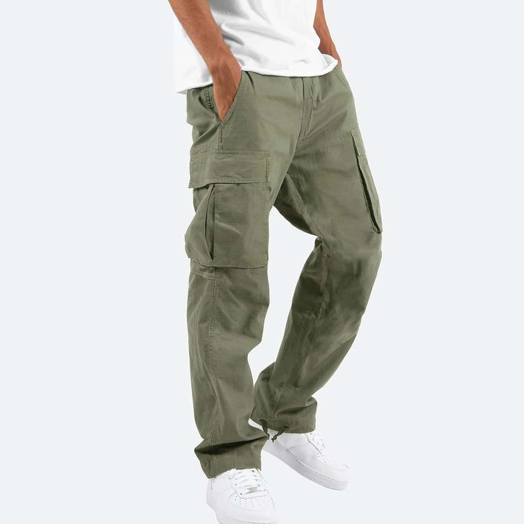 Men's Relaxed-Fit Utility Cargo Pants