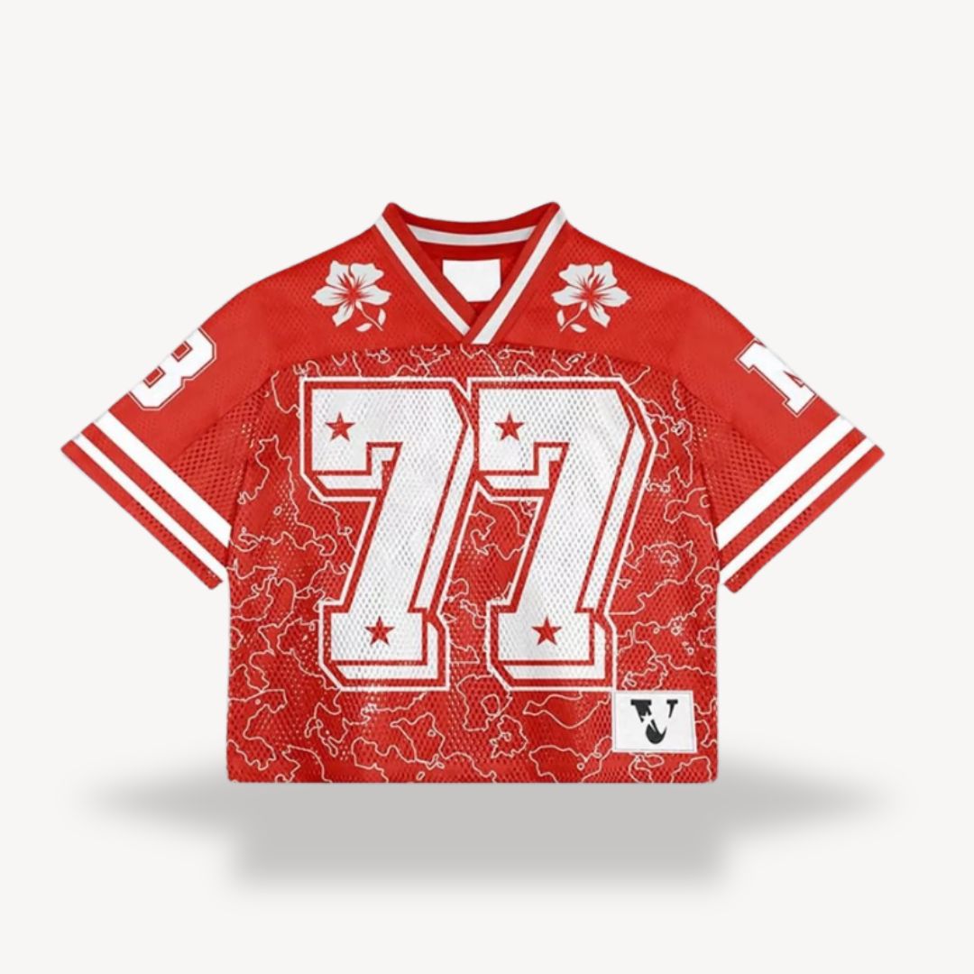 Men's Oversized Graphic Sport Jersey