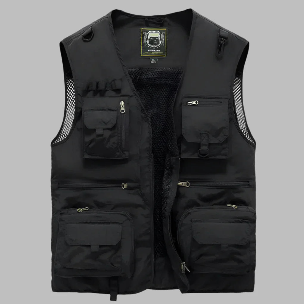 Men's Multi-Pocket Utility Vest