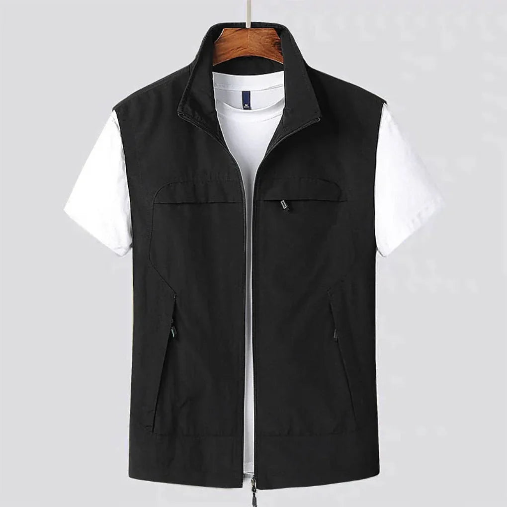 Men's Quick-Dry Stand-Collar Vest